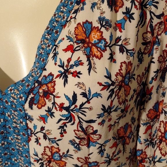 Loft Beach V-Neck Long Sleeve Dress - Picture 3 of 5